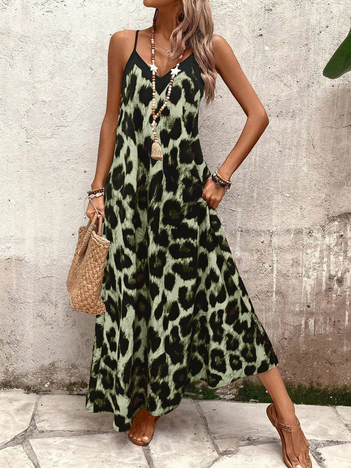 Rochie maxi SHEIN, mix culori