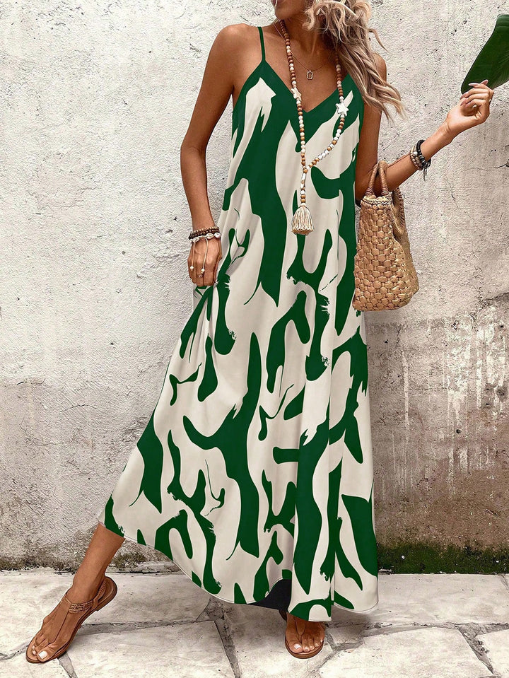 Rochie maxi SHEIN, mix culori