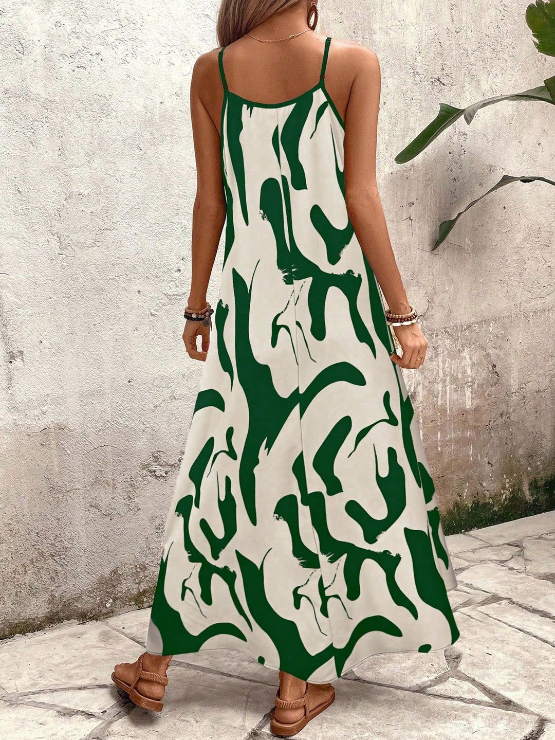 Rochie maxi SHEIN, mix culori
