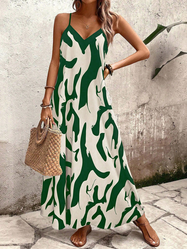 Rochie maxi SHEIN, mix culori