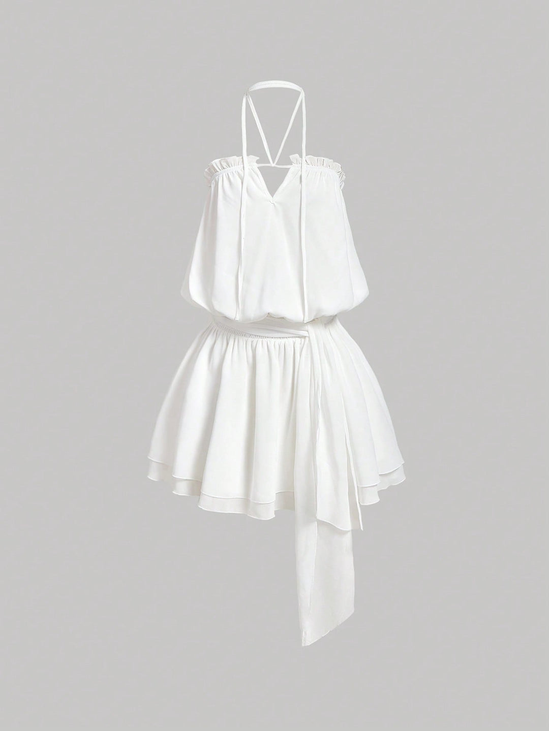 Rochie mini SHEIN, alb