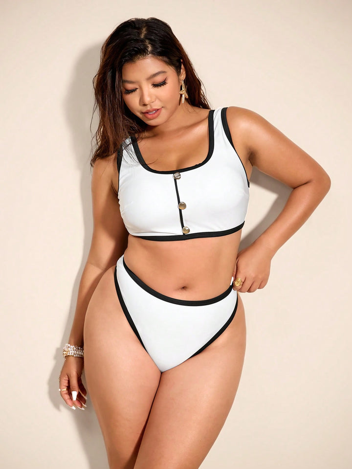 Set bikini de baie SHEIN, mix culori
