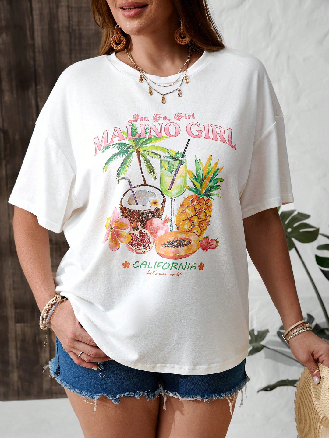 Tricou SHEIN, alb