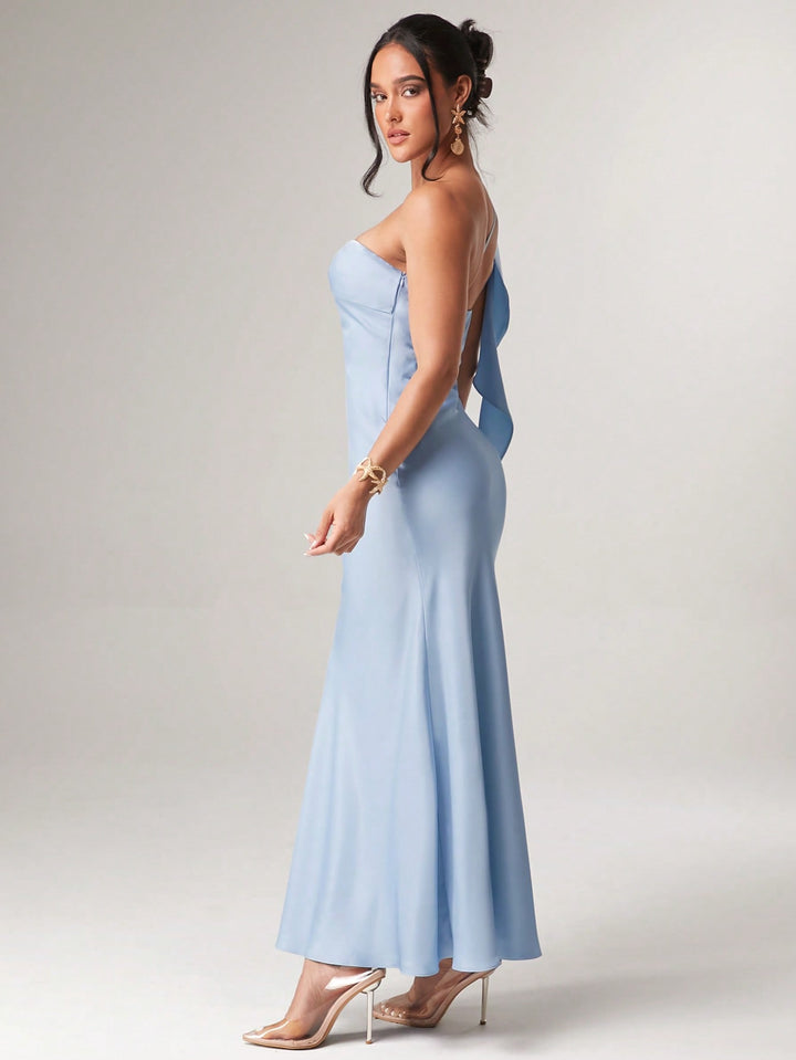 Rochie maxi SHEIN, albastru