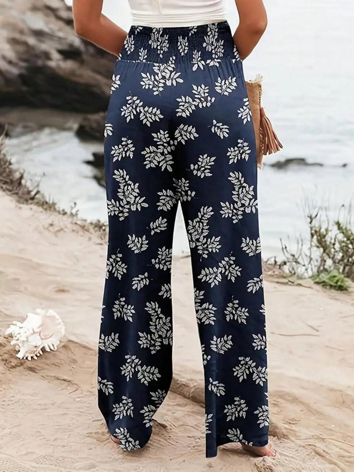 Pantaloni SHEIN, bleumarin