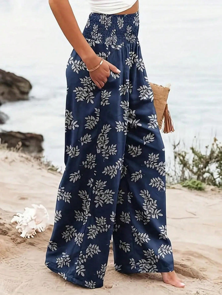 Pantaloni SHEIN, bleumarin