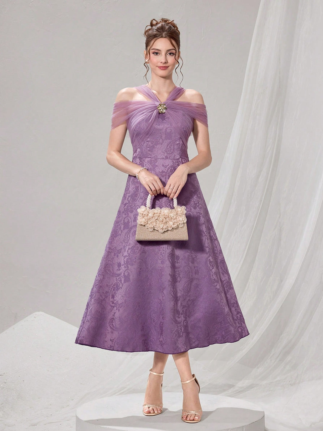 Rochie maxi SHEIN, mov