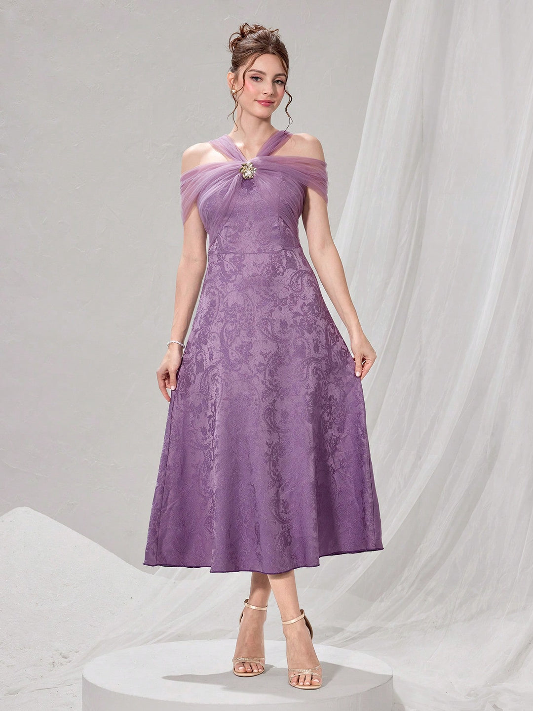 Rochie maxi SHEIN, mov