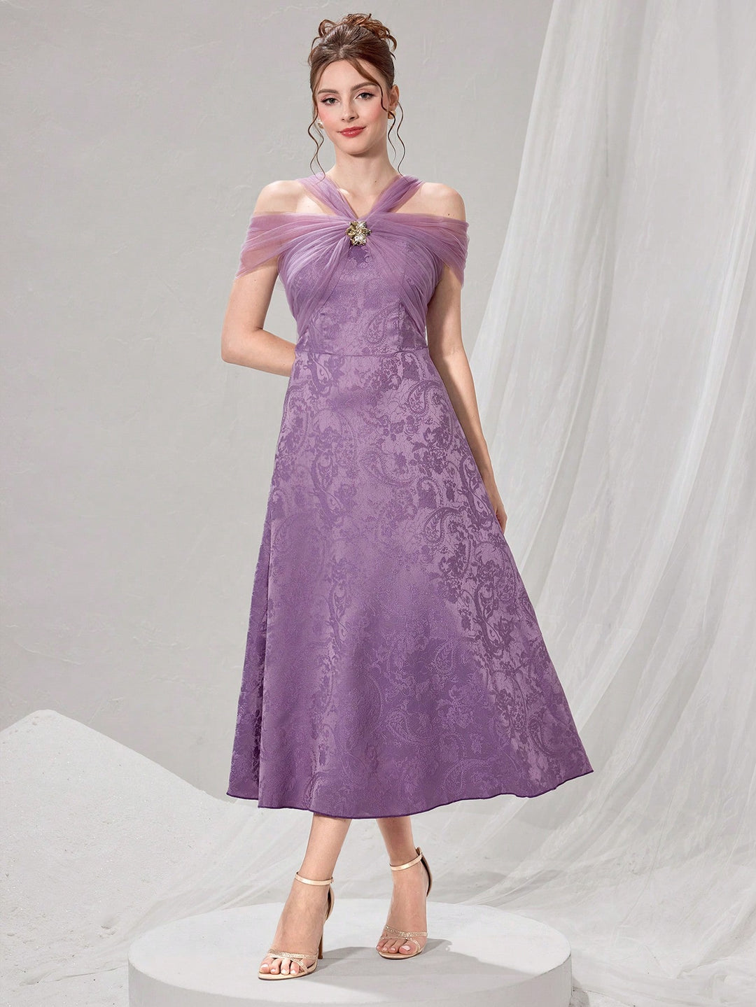 Rochie maxi SHEIN, mov