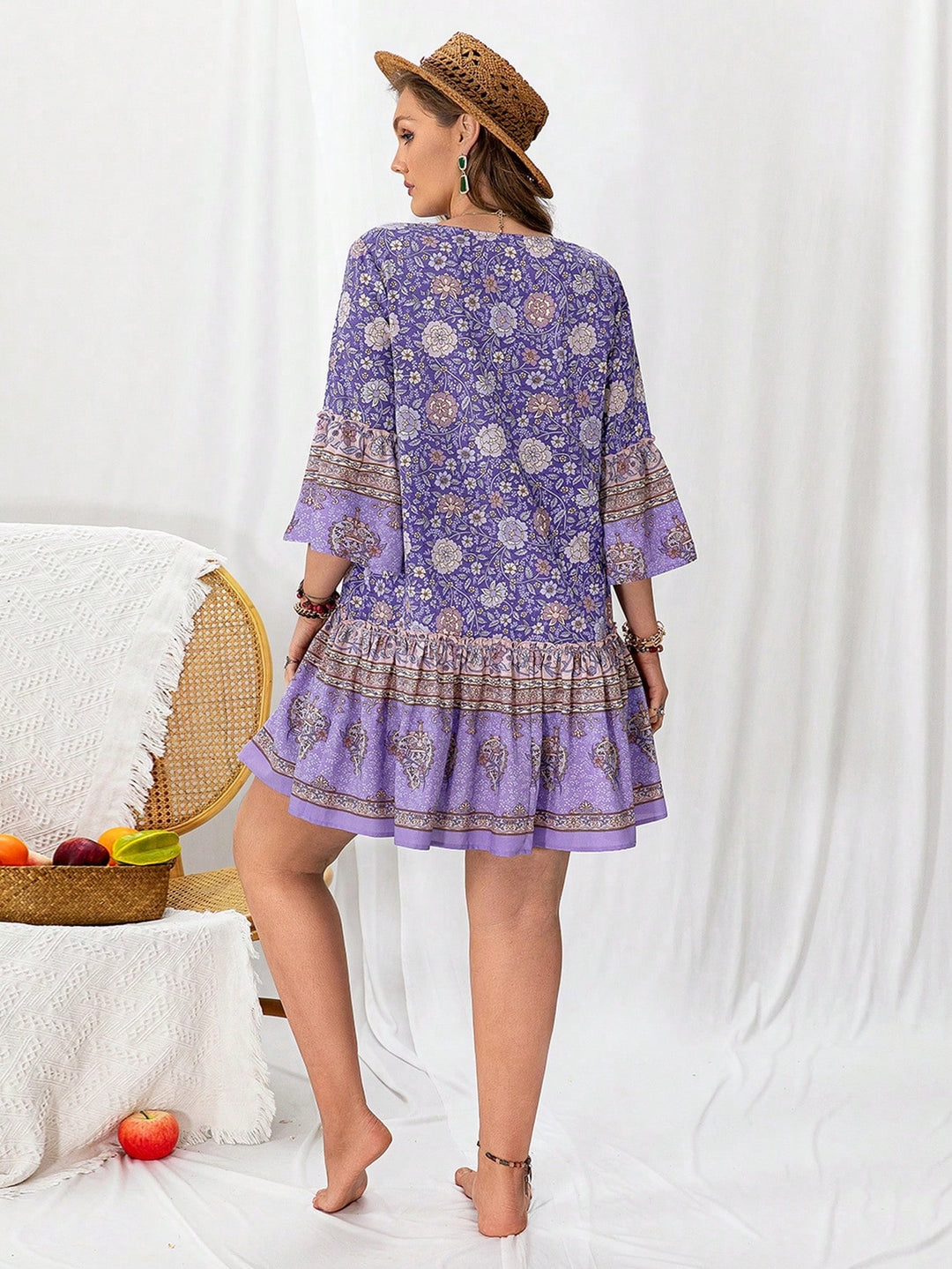 SHEIN ruha, lila