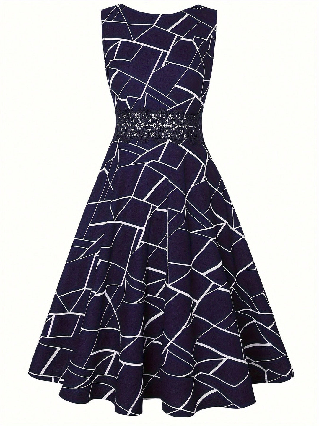 Rochie midi SHEIN, albastru