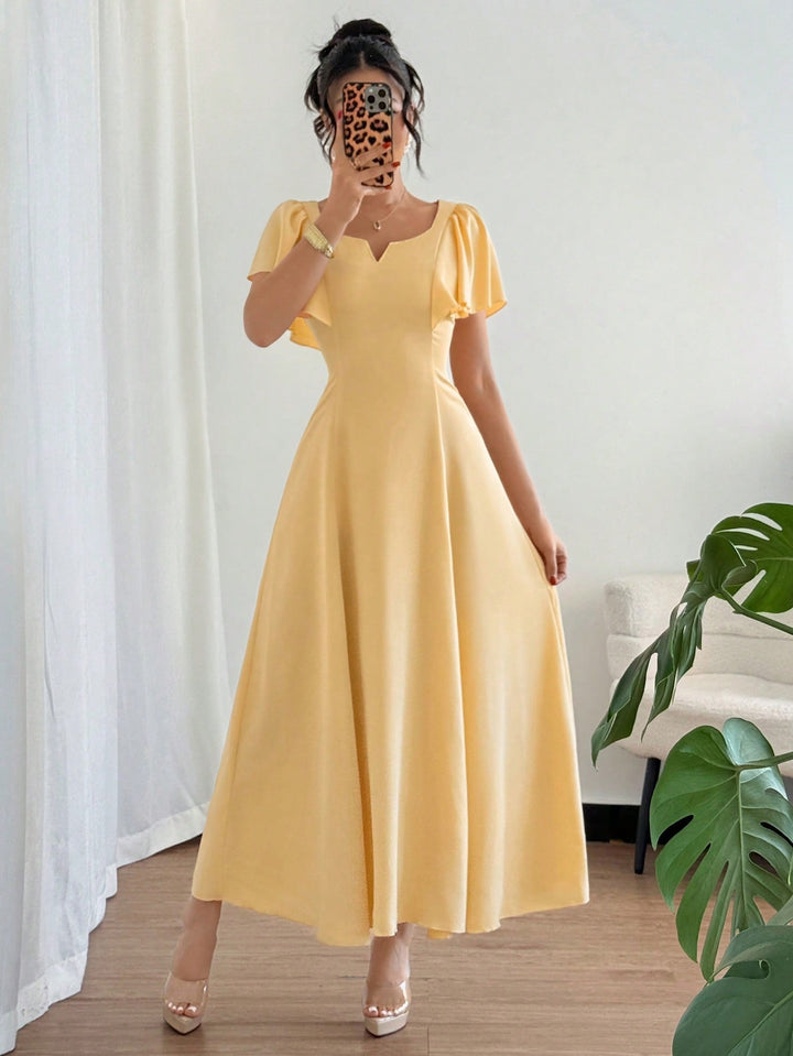 Rochie maxi SHEIN, galben