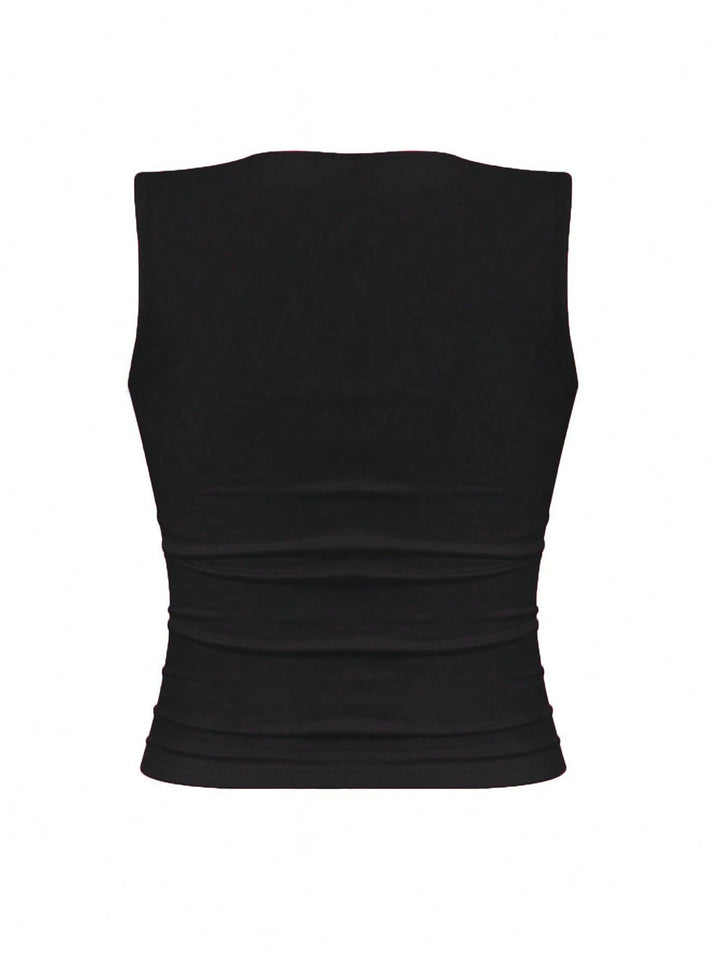 Top SHEIN, negru