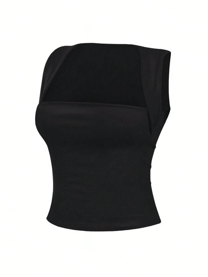 Top SHEIN, negru