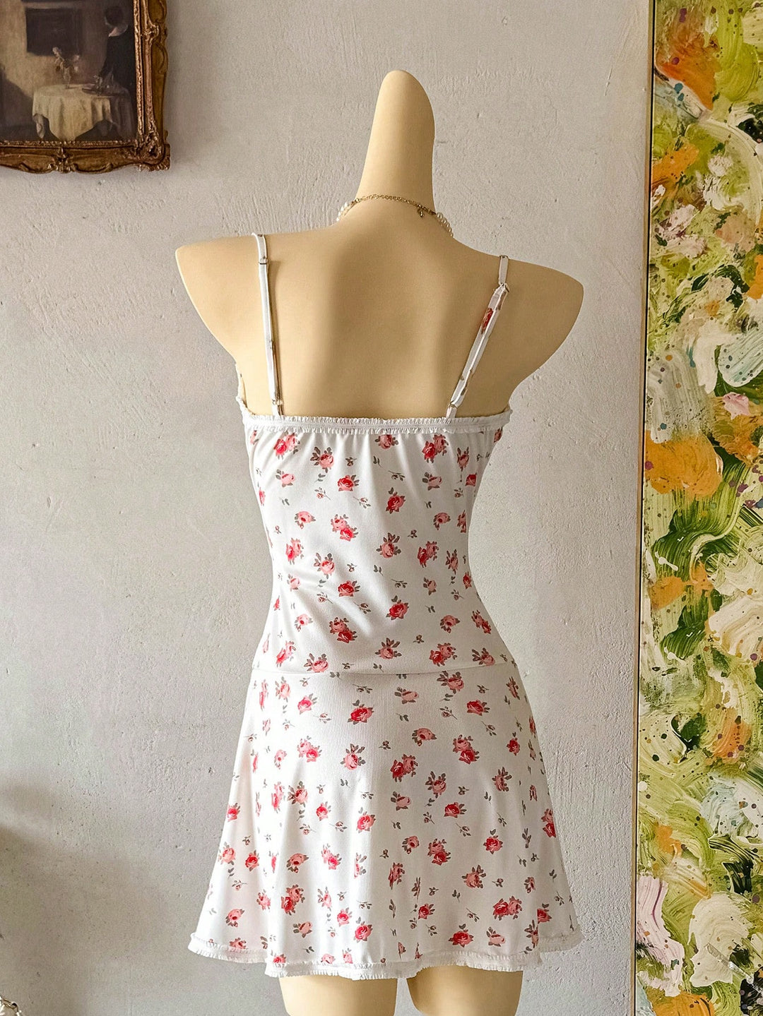 Rochie scurtă SHEIN, alb