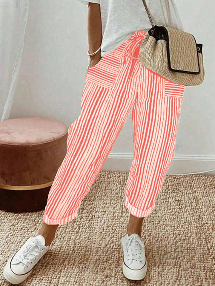 Pantaloni SHEIN, portocaliu