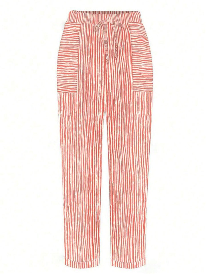 Pantaloni SHEIN, portocaliu