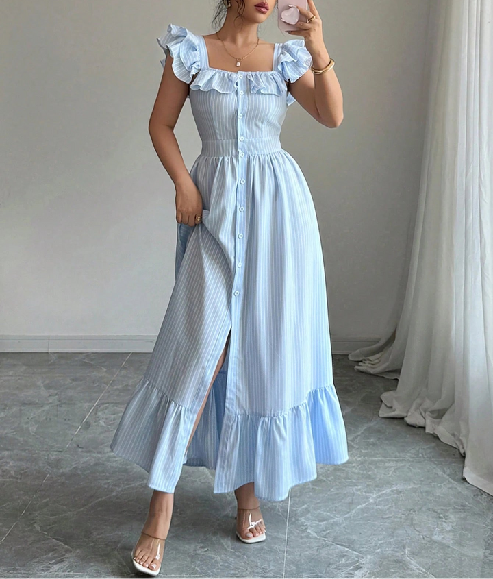 Rochie maxi SHEIN, albastru