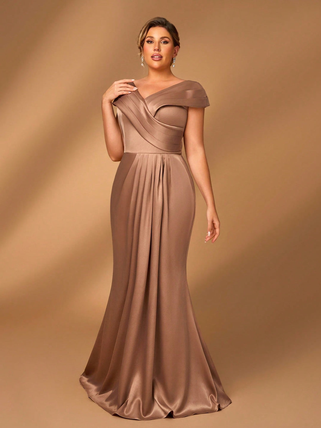 Rochie SHEIN, maro