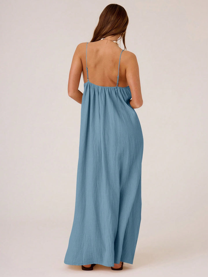 SHEIN Maxi ruha, kék