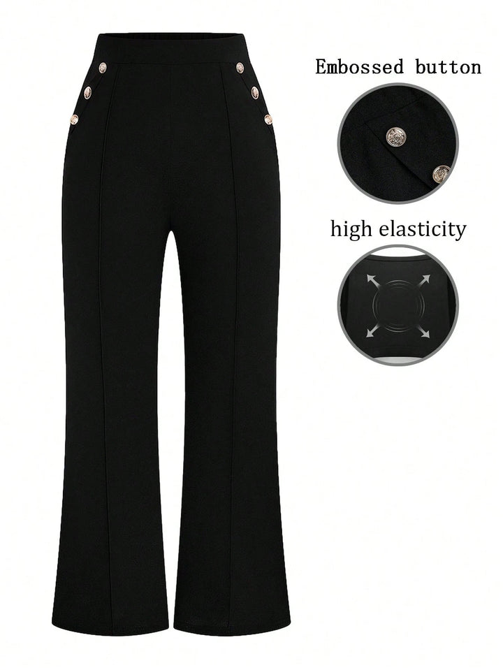 Pantaloni SHEIN, negru
