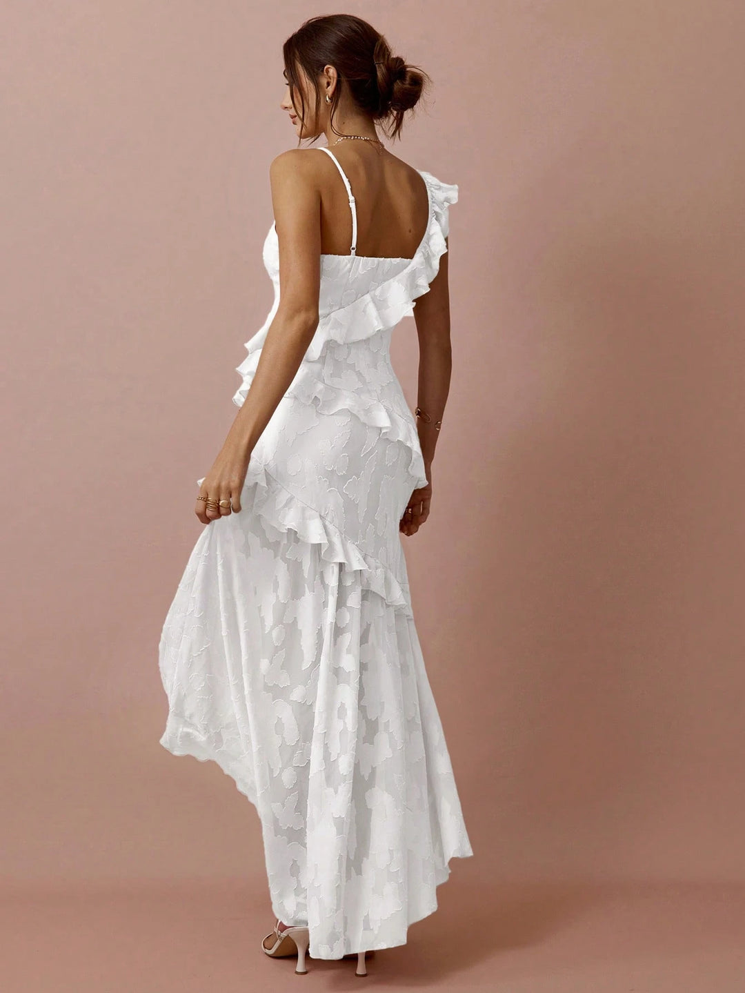 Rochie maxi Shein, alb