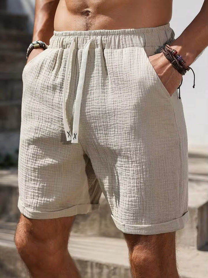 Pantaloni scurți SHEIN, bej