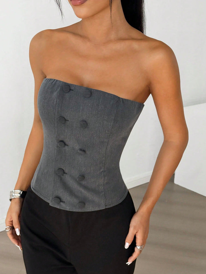 Top SHEIN, gri