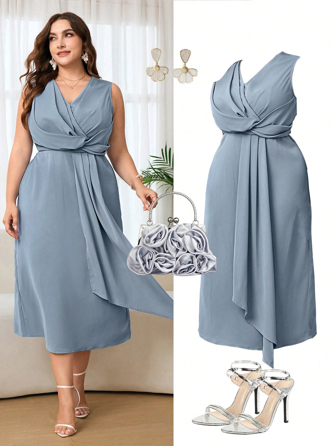 Rochie SHEIN, albastru