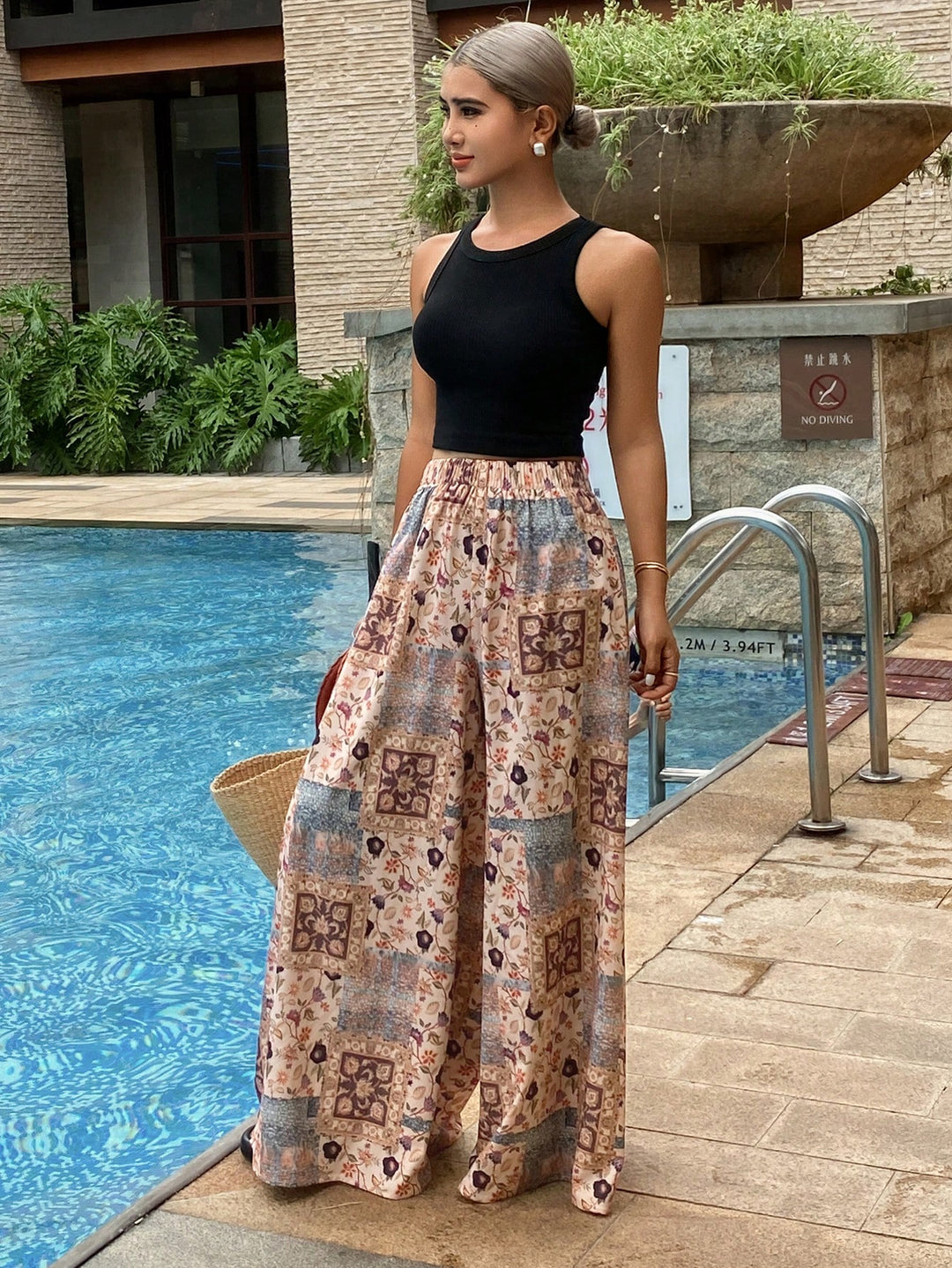 Pantaloni SHEIN, mix culori