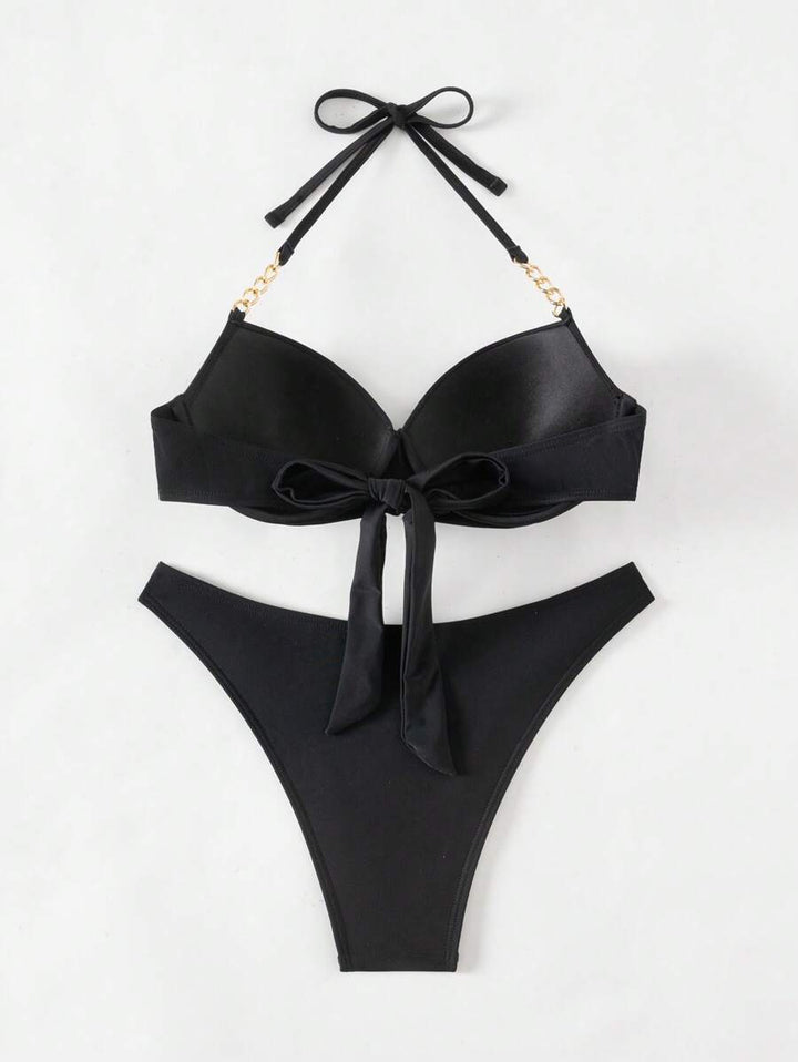 Costum de baie SHEIN, negru