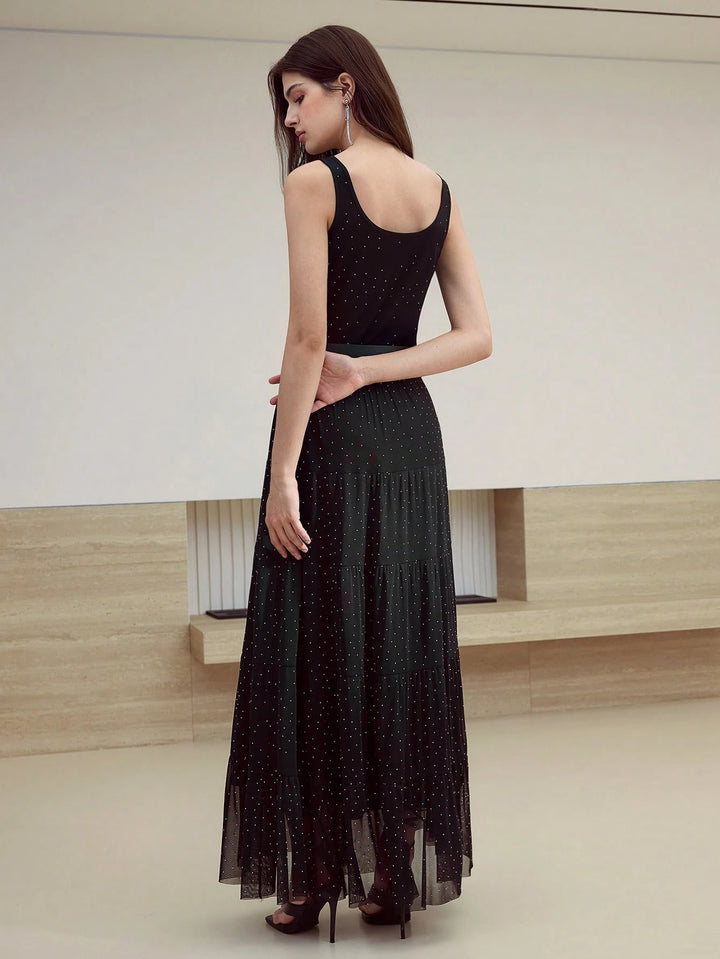 Rochie maxi SHEIN, negru
