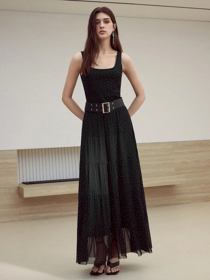 Rochie maxi SHEIN, negru