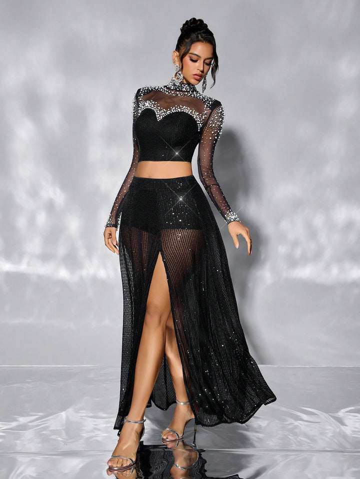 Set de rochie SHEIN, negru