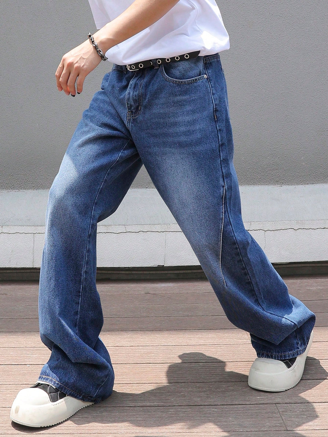 Jeans SHEIN, albastru