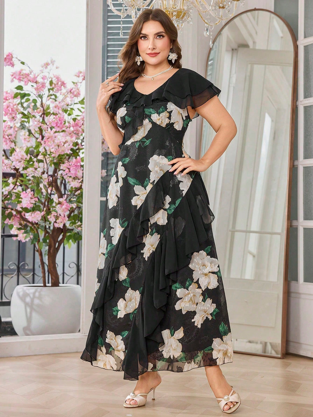 Rochie SHEIN, mix culori