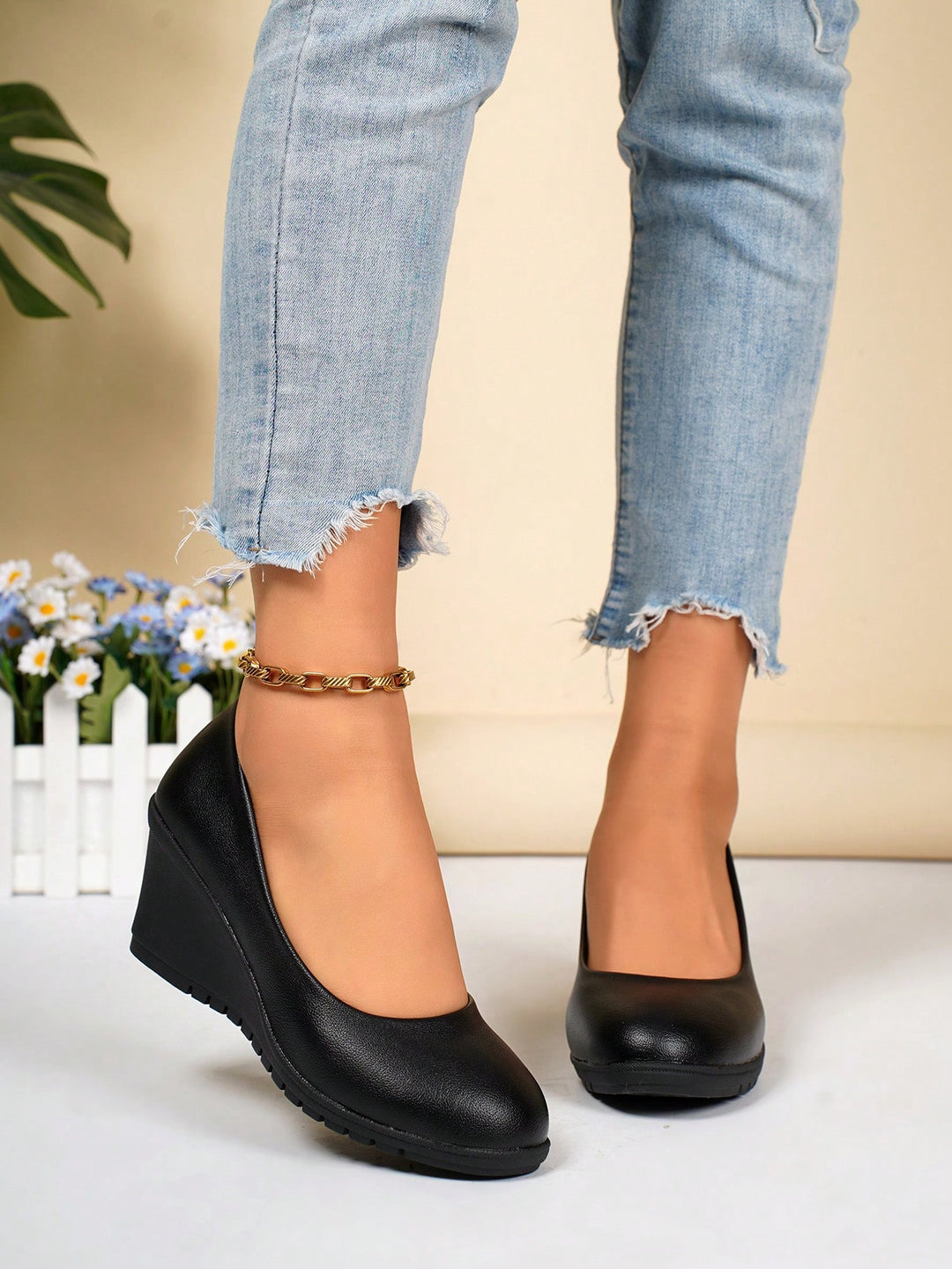 Pantofi SHEIN, negru