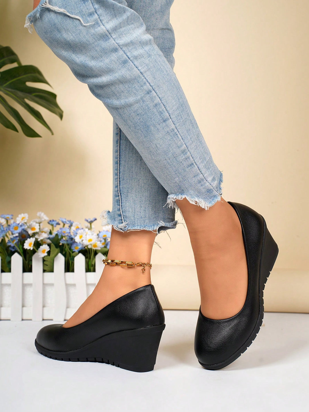 Pantofi SHEIN, negru