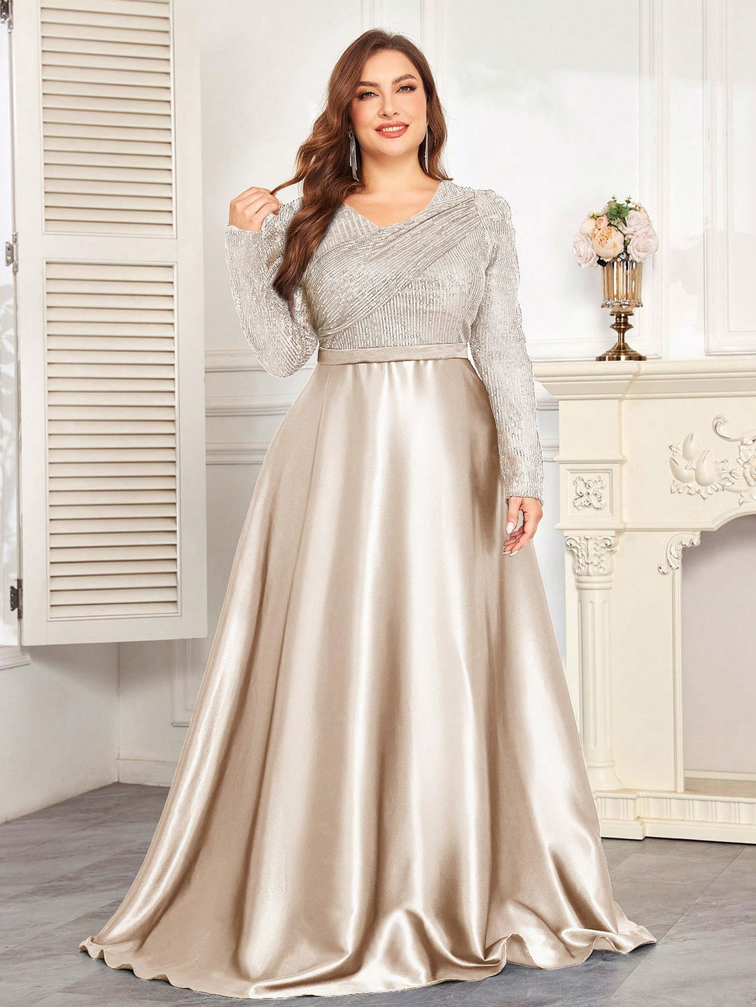 Rochie SHEIN, auriu