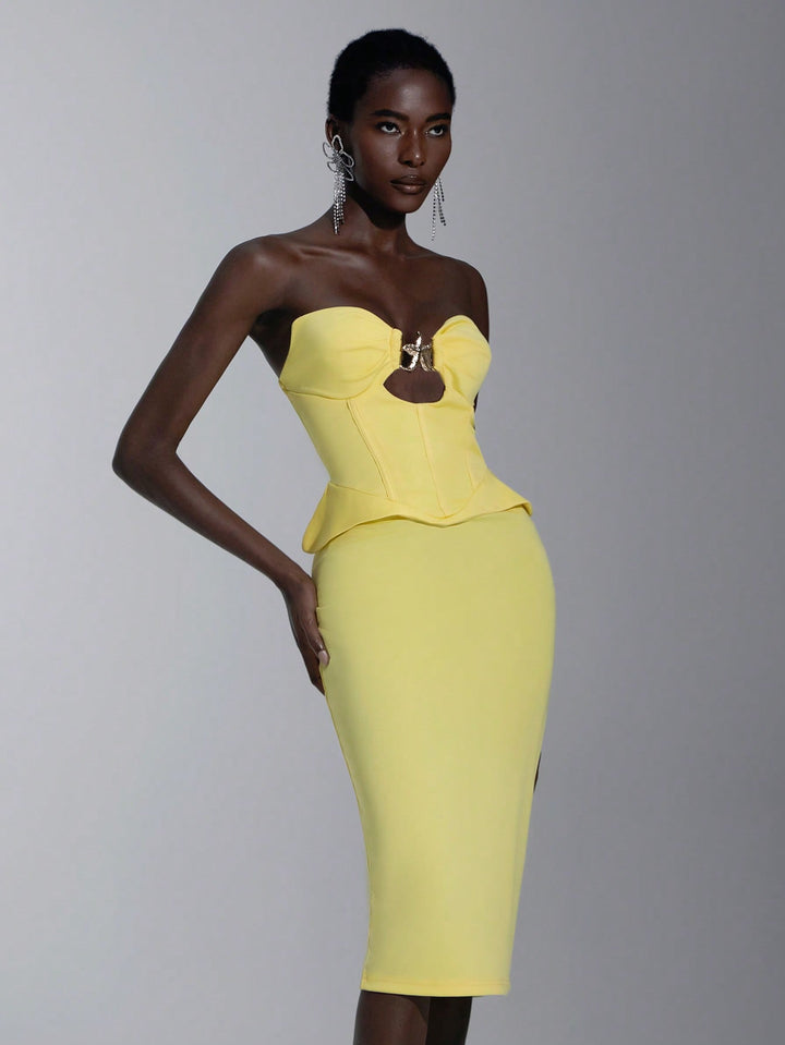 Rochie SHEIN, galben