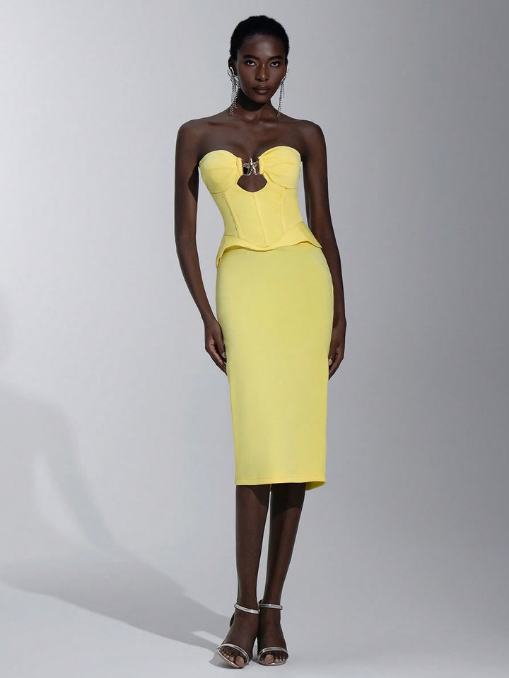 Rochie SHEIN, galben
