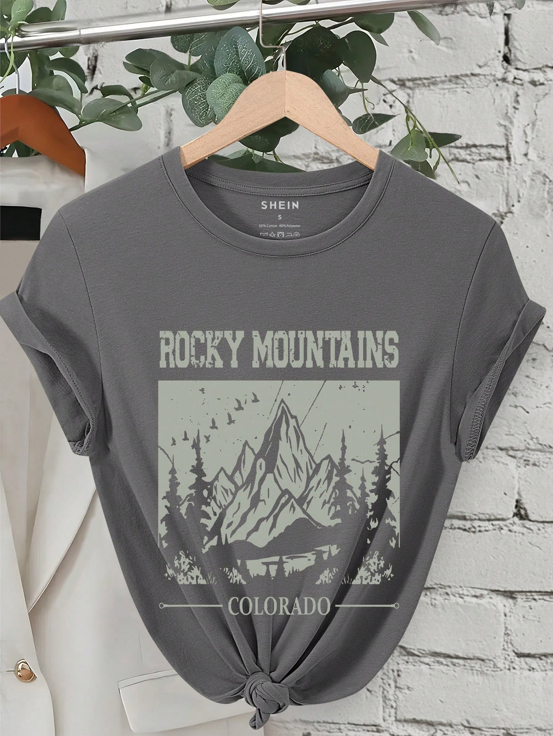 Tricou SHEIN, gri