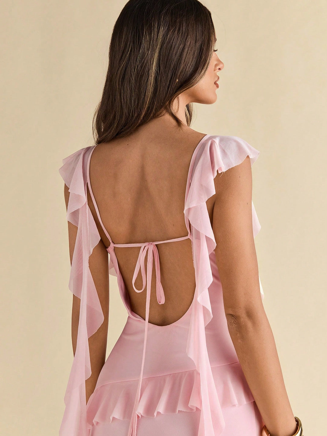 Rochie maxi SHEIN, roz