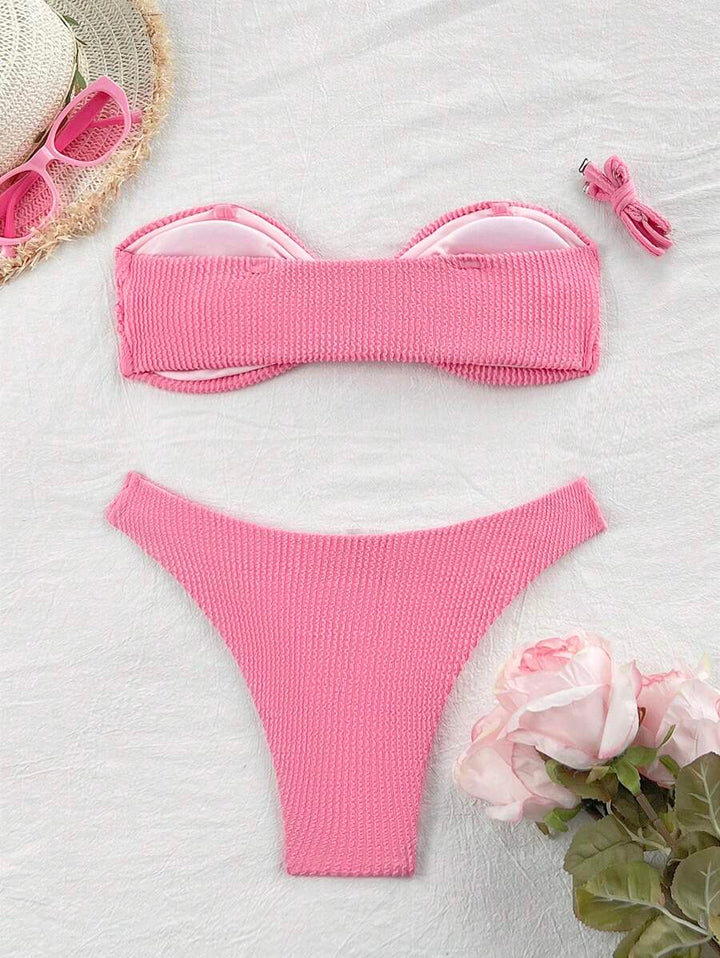Costum de baie SHEIN, roz