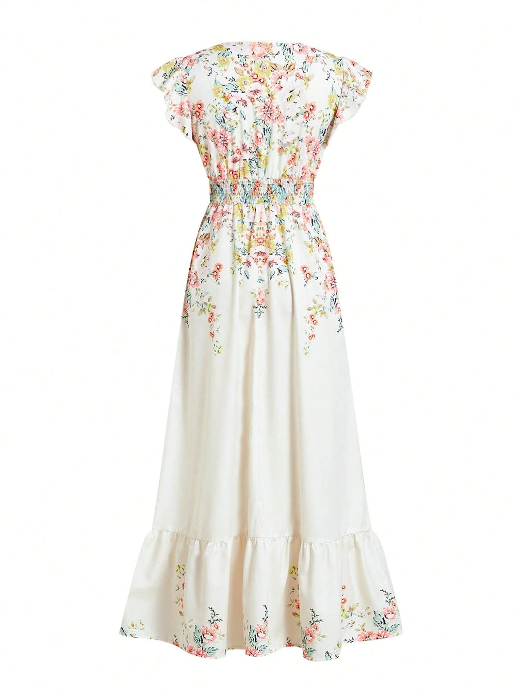 Rochie midi SHEIN,crem