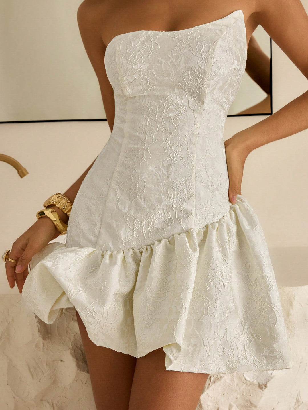 Rochie SHEIN, bej