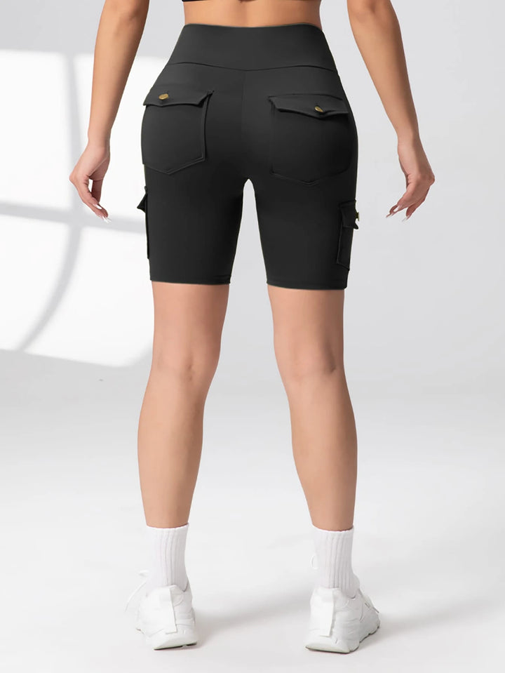 Pantaloni scurți SHEIN, negru