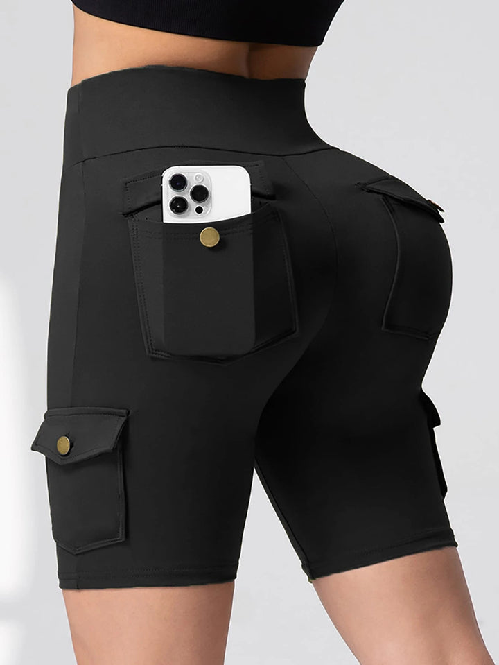 Pantaloni scurți SHEIN, negru