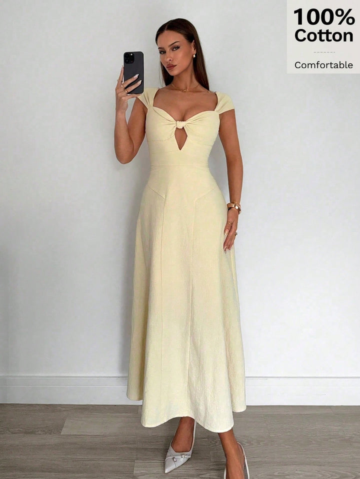Rochie maxi SHEIN, portocaliu