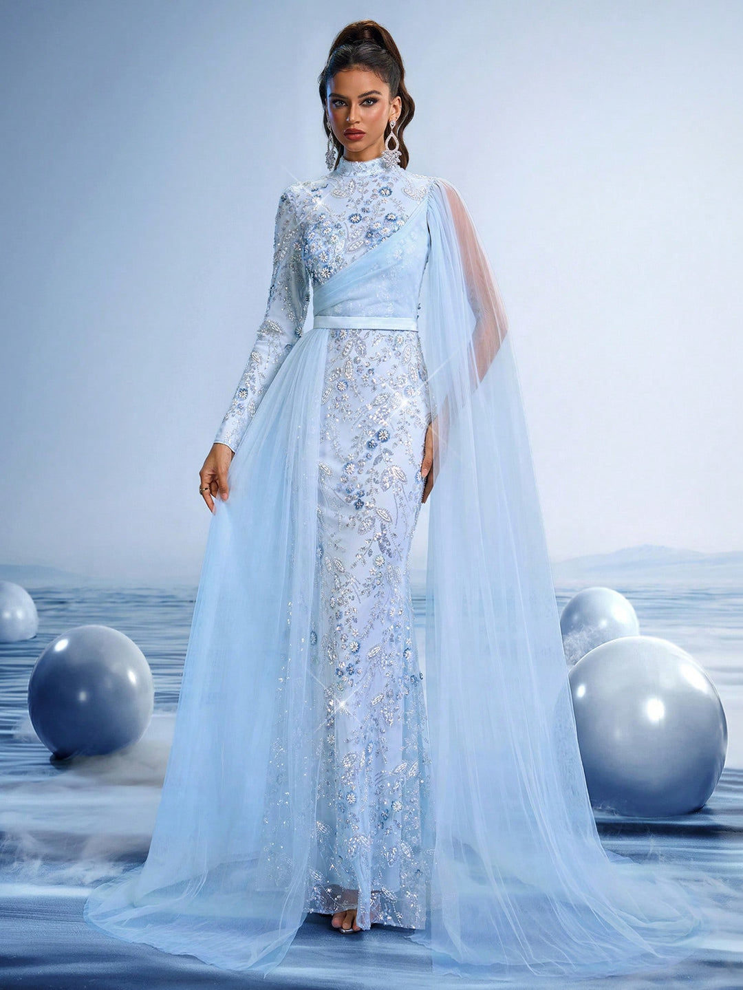 Rochie SHEIN, albastru